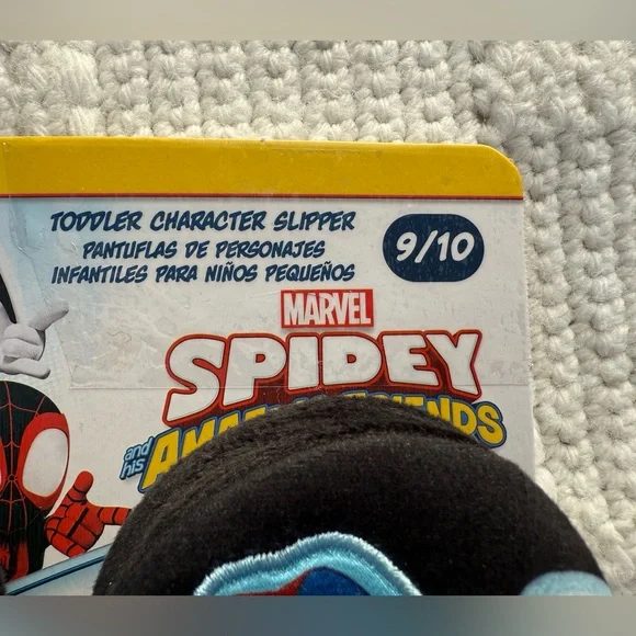 Marvel Spidey and His Amazing Friends toddler character slippers in size 9/10 - Picture 2 of 7